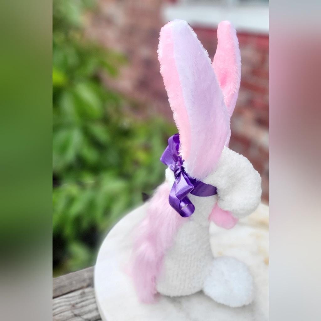 Easter Bunny Gnome Decor 15"