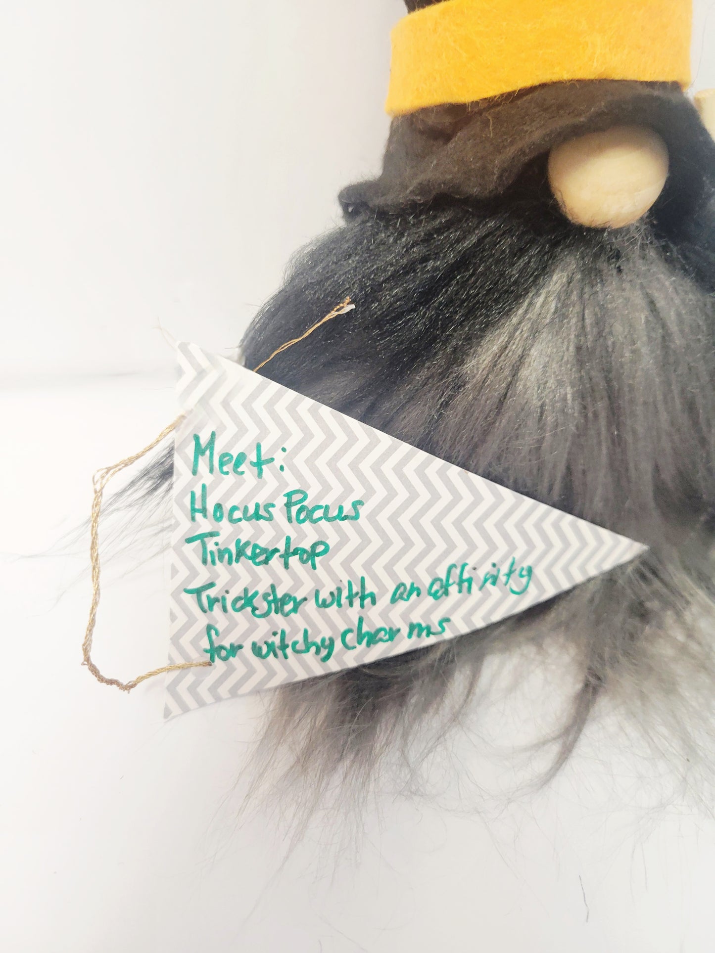 Halloween Witch Gnome Shelf Sitter Spooky Squad Collection