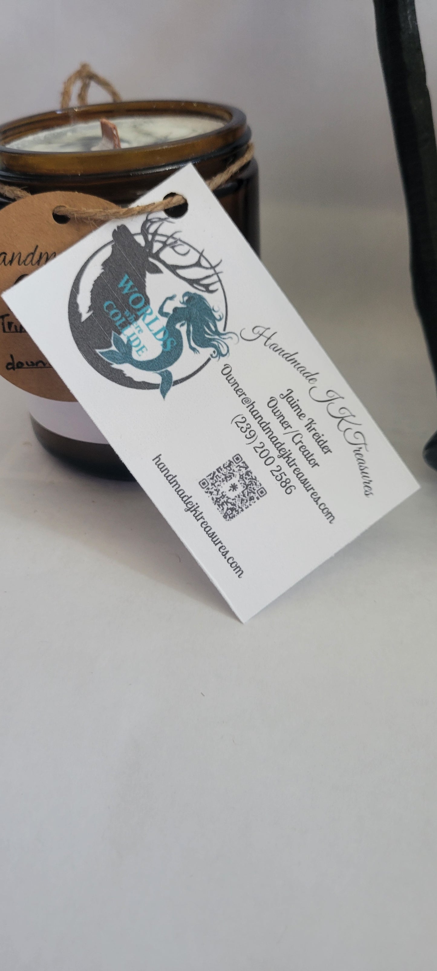HandmadeJKTreasures business card