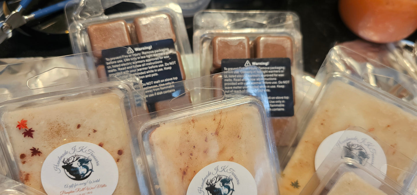 Pumpkin Roll Cream Cheese Frosting Wax Melts
