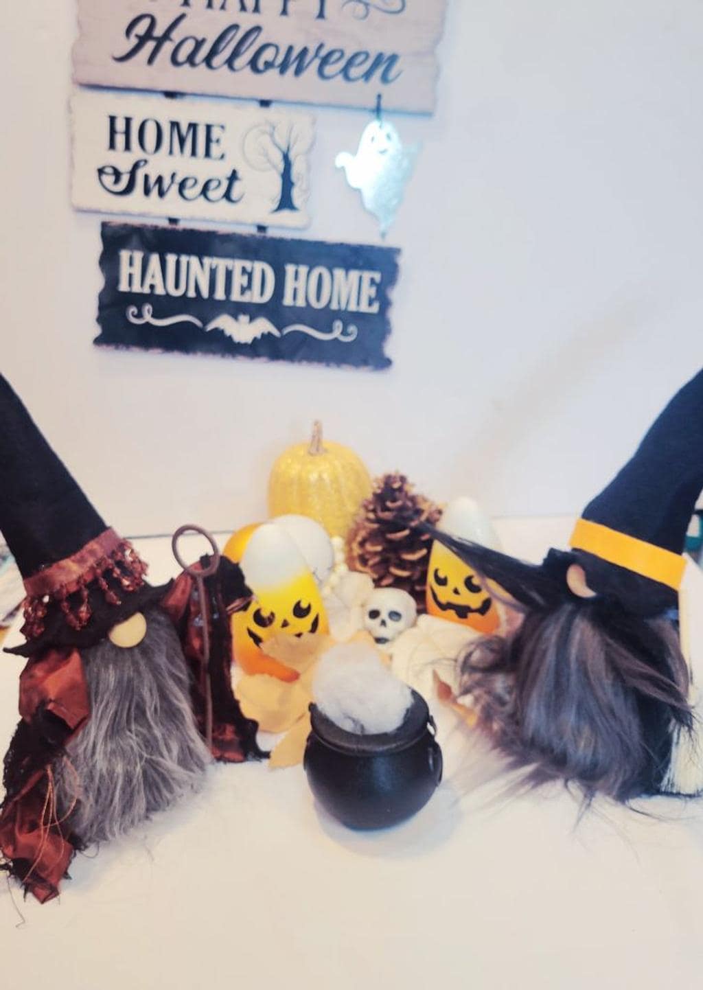 Halloween Fall Autumn Witch Gnome decor