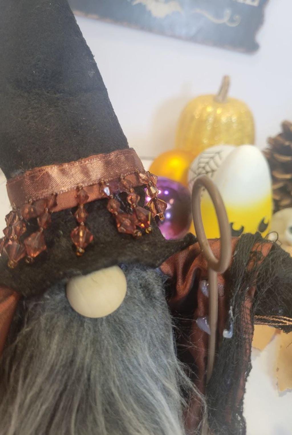 Halloween Witch Wizard gnome home decor