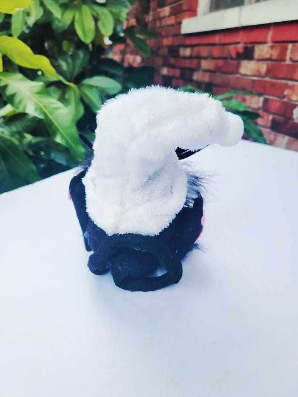Spooky Whiskers – Halloween Cat Gnome | Handmade Black Cat Shelf Sitter, Whimsy