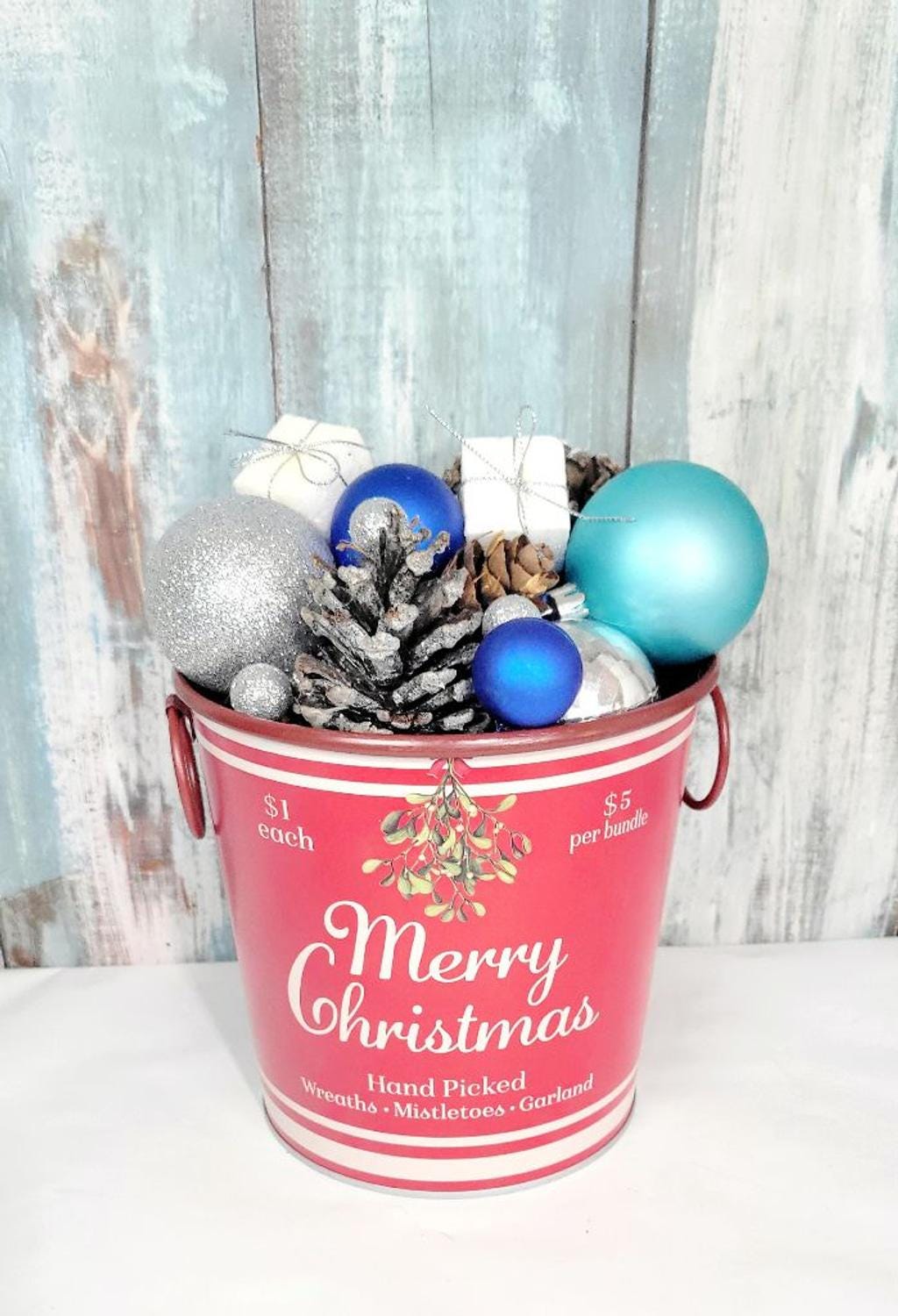 Ashland Christmas Decorative Centerpiece Container
