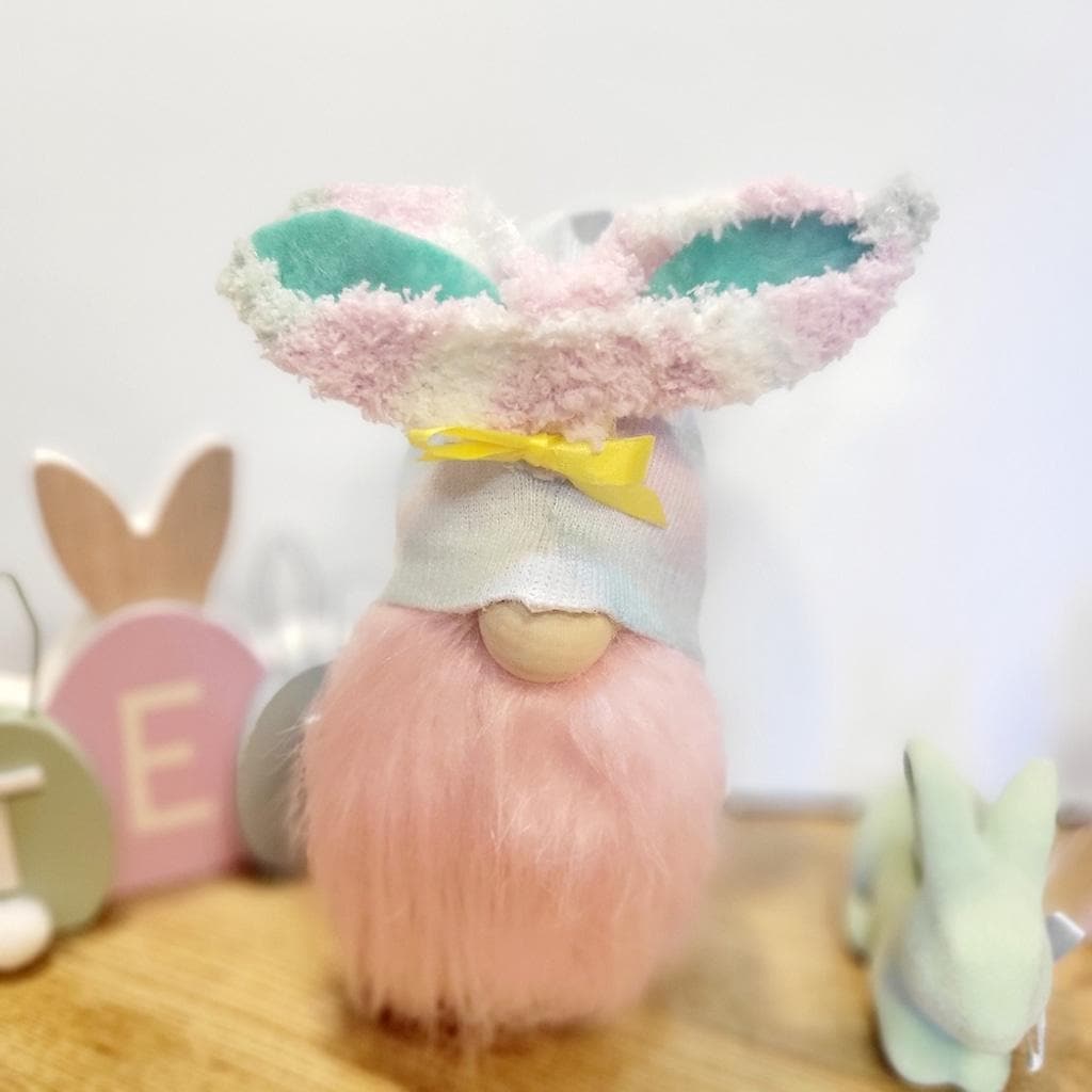 Easter Bunny Spring Time Pastel Gnome
