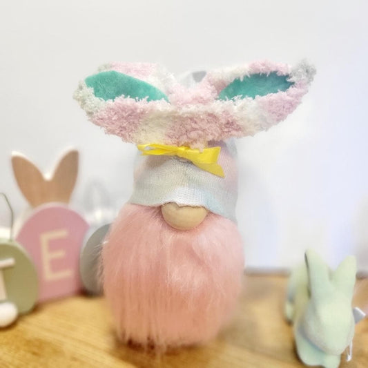 Easter Bunny Spring Time Pastel Gnome