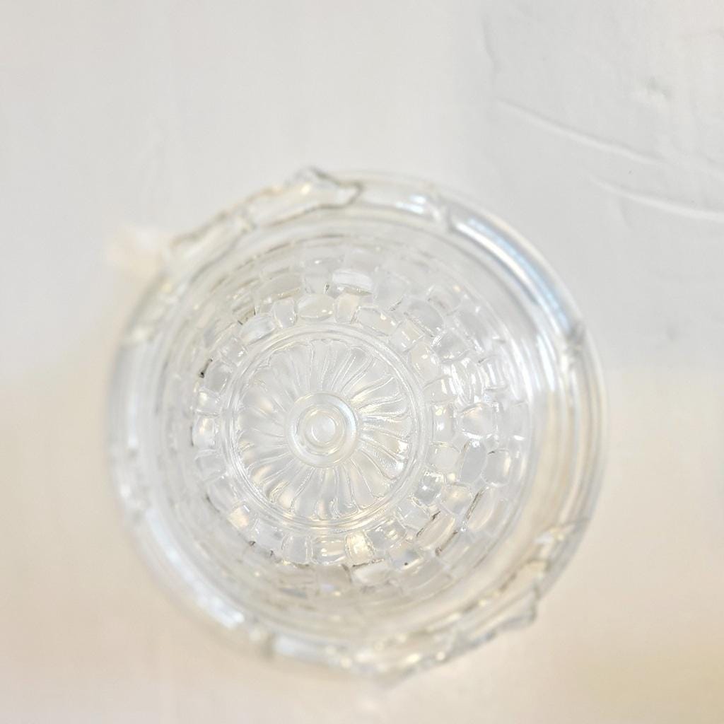 Vintage Clear Depression Pressed Glass Dessert Berry Bowls Set of 6