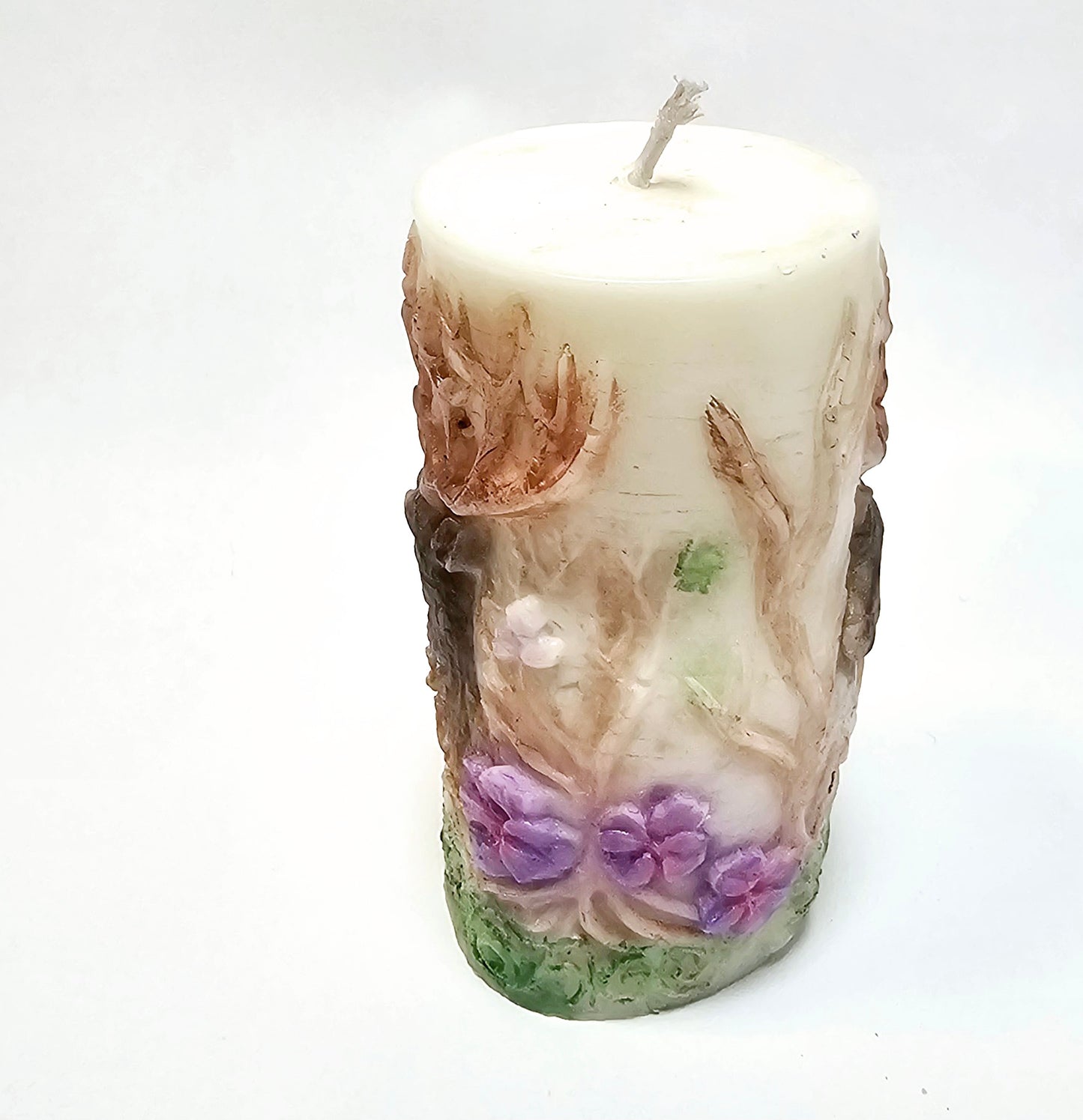 Elk Pillar Vegan Soy Wax Candle Mountain Mist 8 OZ