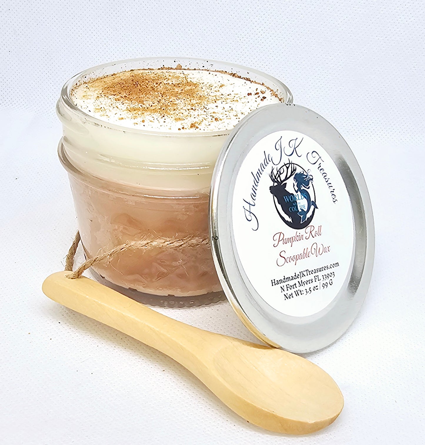 Pumpkin Roll Cream Cheese Frosting Scoopable Wax