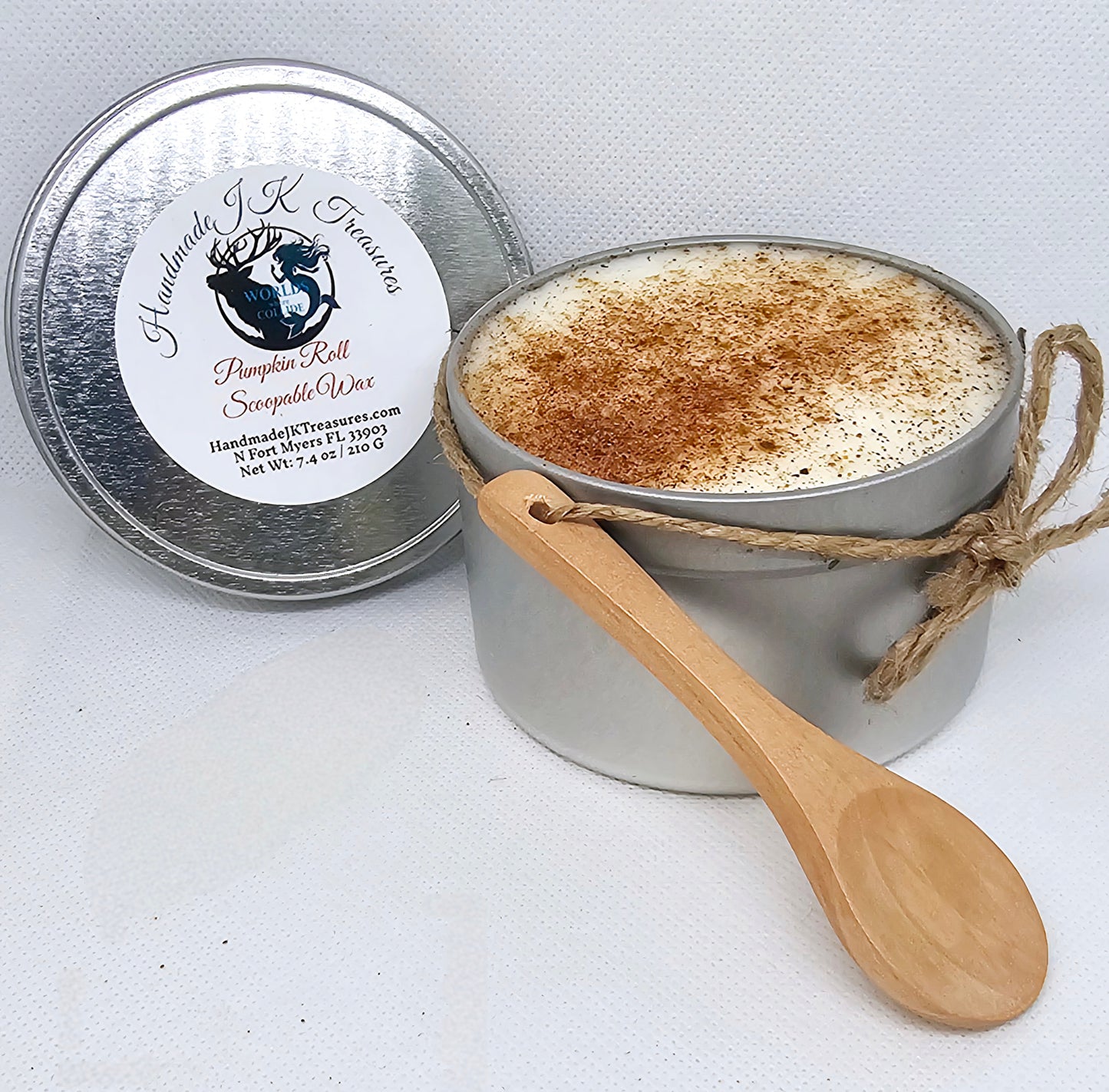 Pumpkin Roll Cream Cheese Frosting Scoopable Wax
