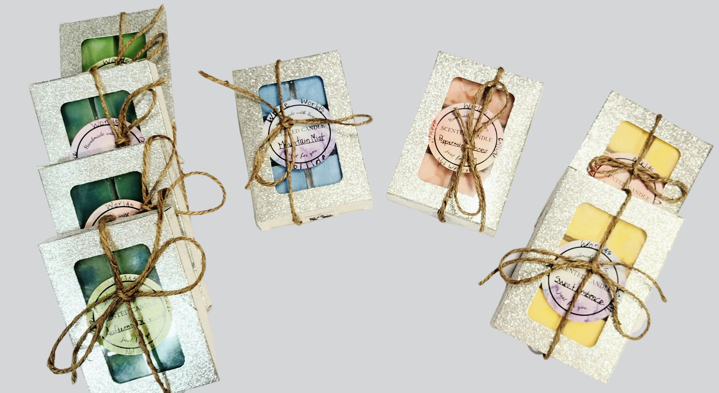 Artisan Vegan Soy Wax melts| Wax tarts 6 count | Coastal | Floral | Mountain