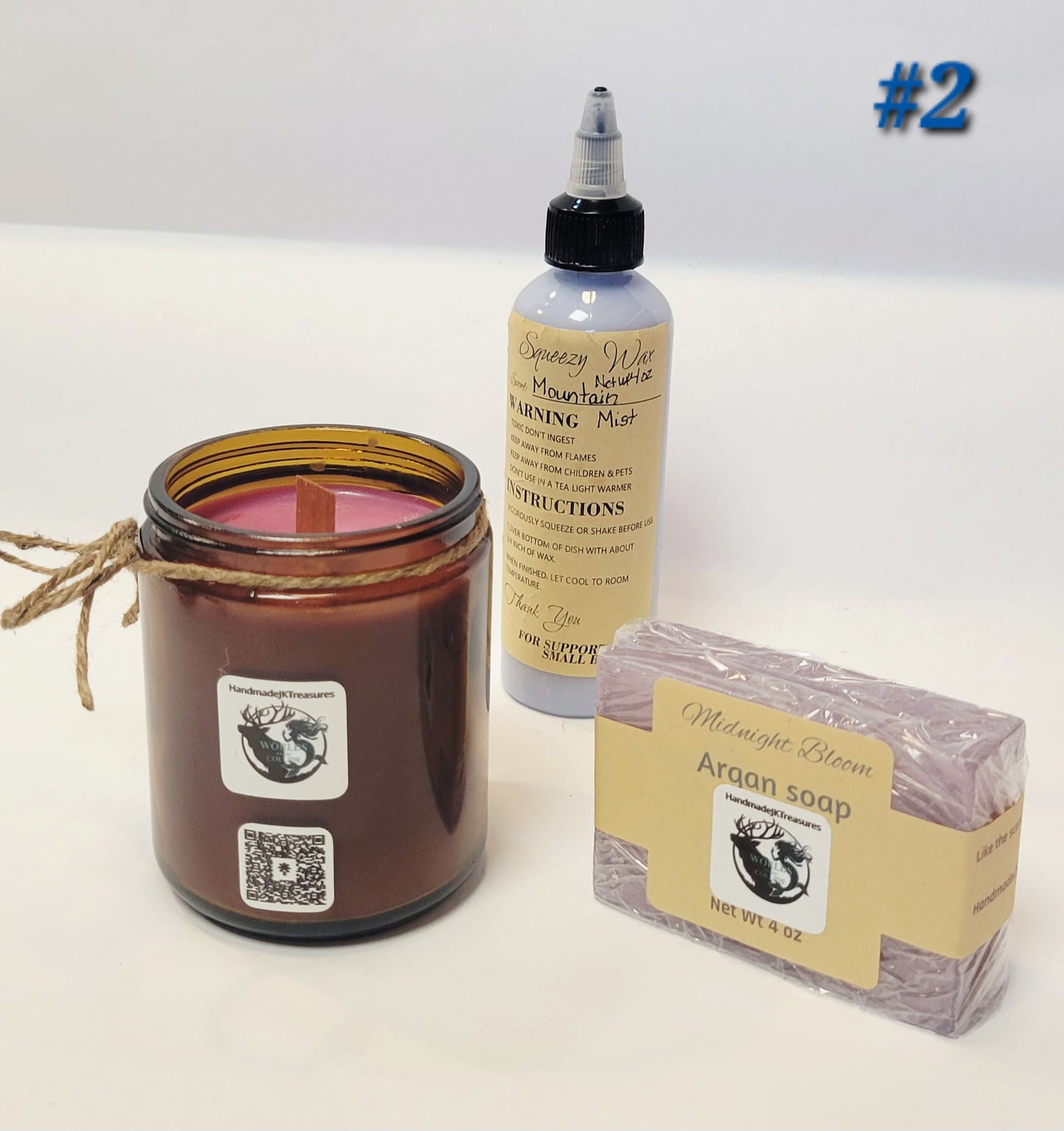 Artisan 8 oz Vegan Soy Wax Candle| Self-Care Bundles | Where Worlds Collide Signature Series