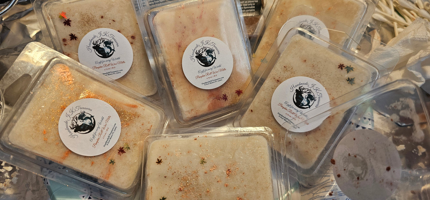Pumpkin Roll Cream Cheese Frosting Wax Melts