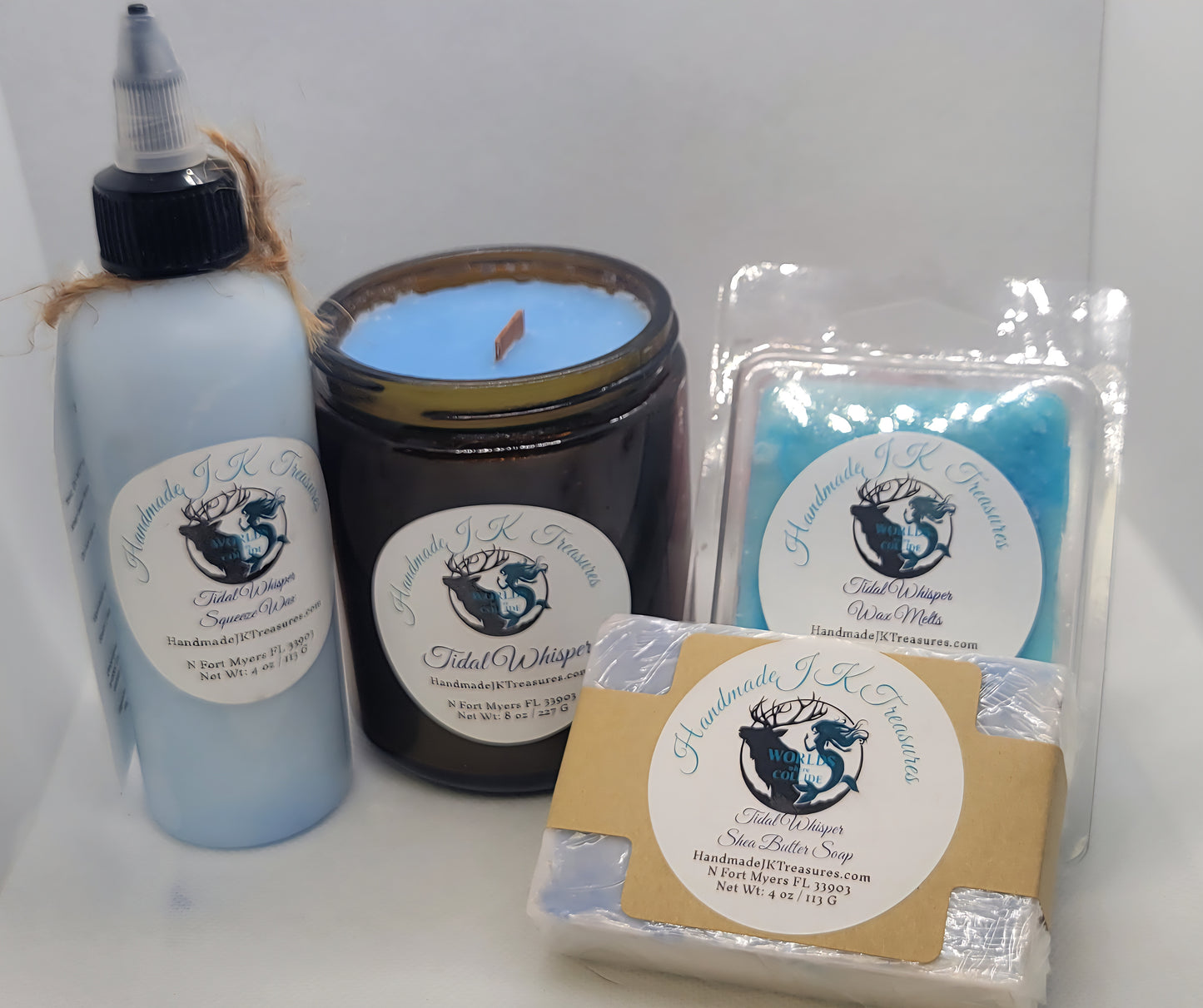 Artisan 8 oz Vegan Soy Wax Candle| Self-Care Bundles | Where Worlds Collide Signature Series