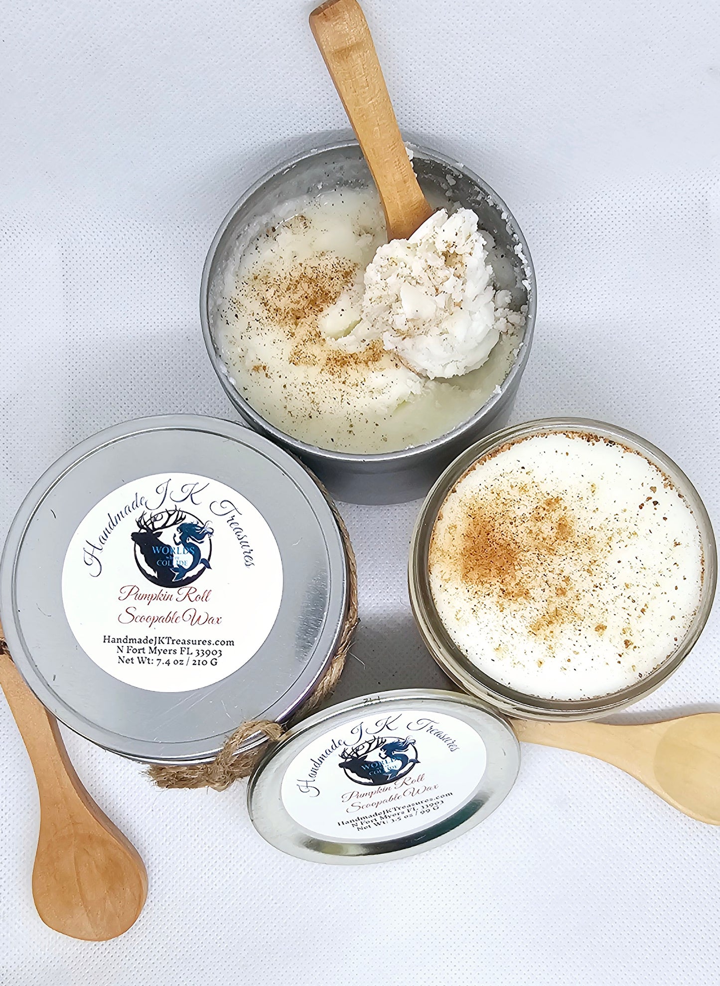 Pumpkin Roll Cream Cheese Frosting Scoopable Wax