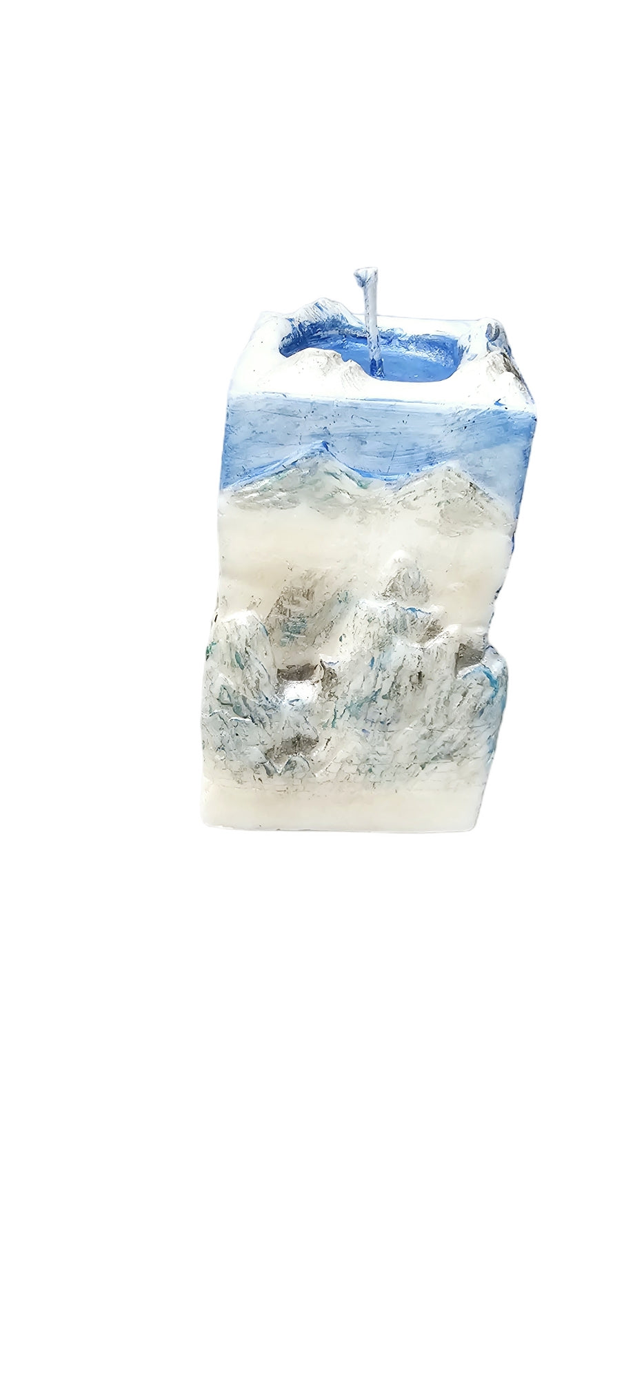 Where Worlds Collide – Solitude at Twilight Pillar Candle