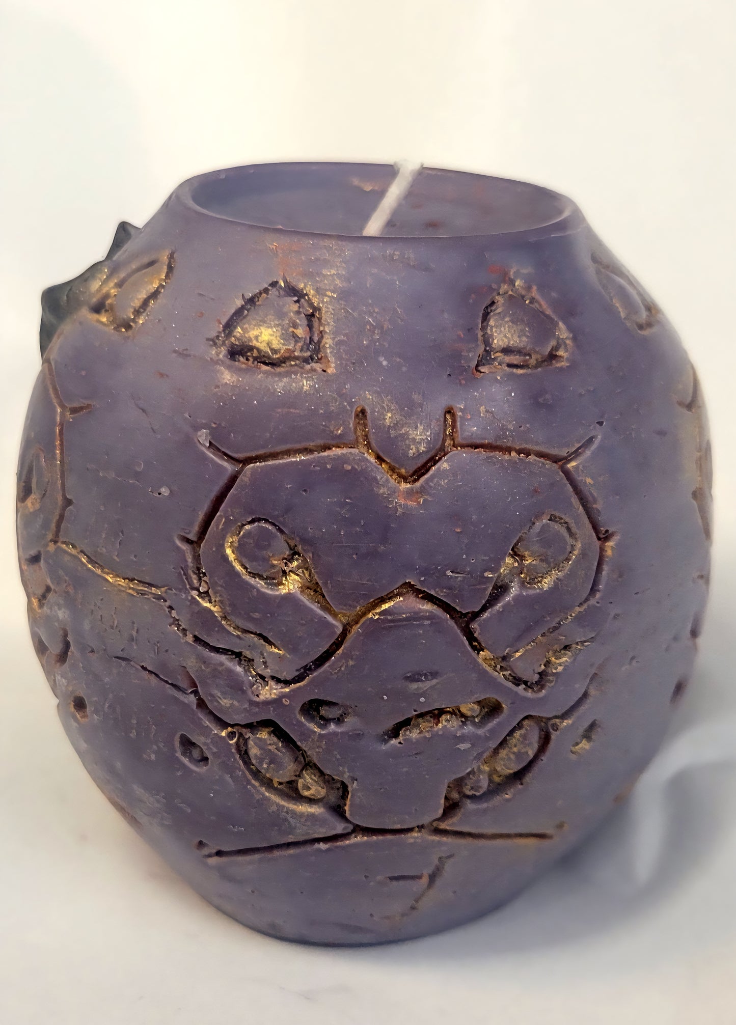 Dragon Egg Vegan Soy Wax Novelty Pillar Candle, 13.3 oz, Where Worlds Collide