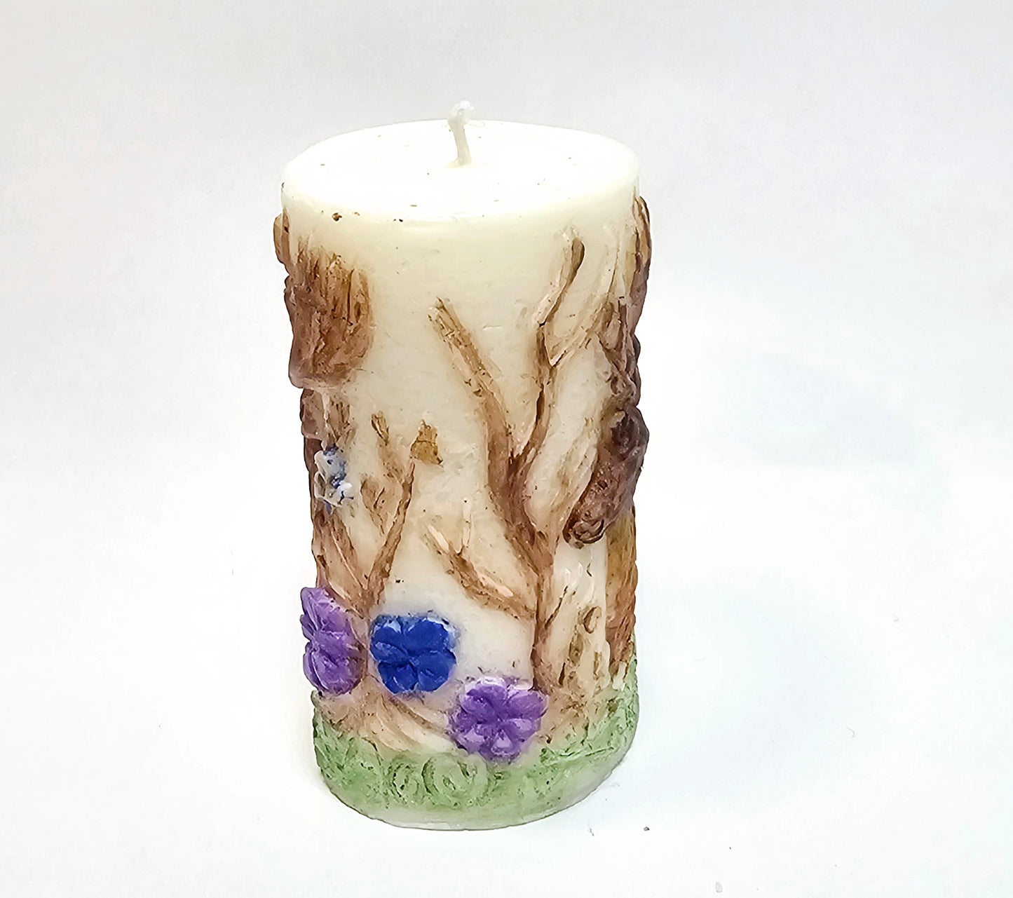 Elk Pillar Vegan Soy Wax Candle Mountain Mist 8 OZ