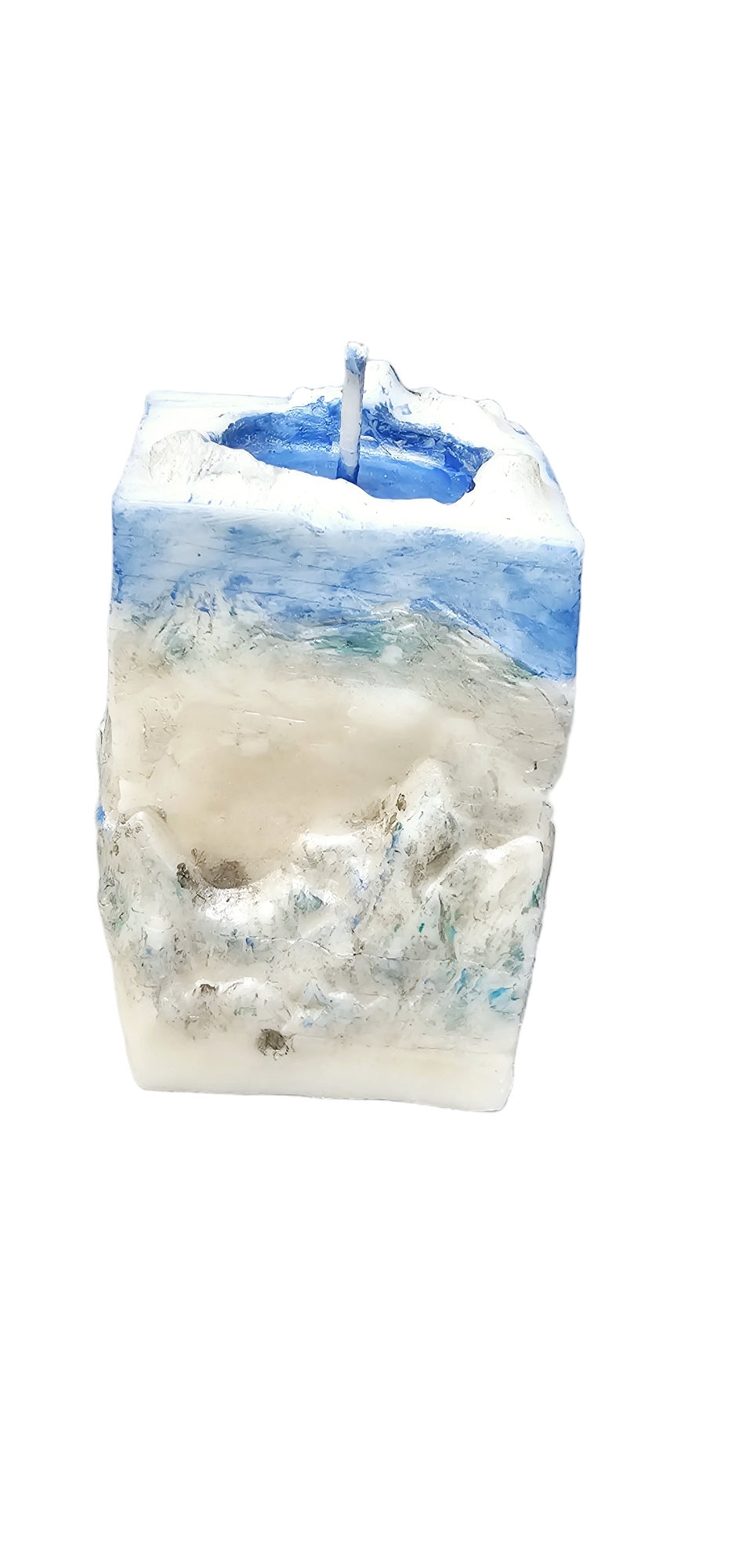 Where Worlds Collide – Solitude at Twilight Pillar Candle