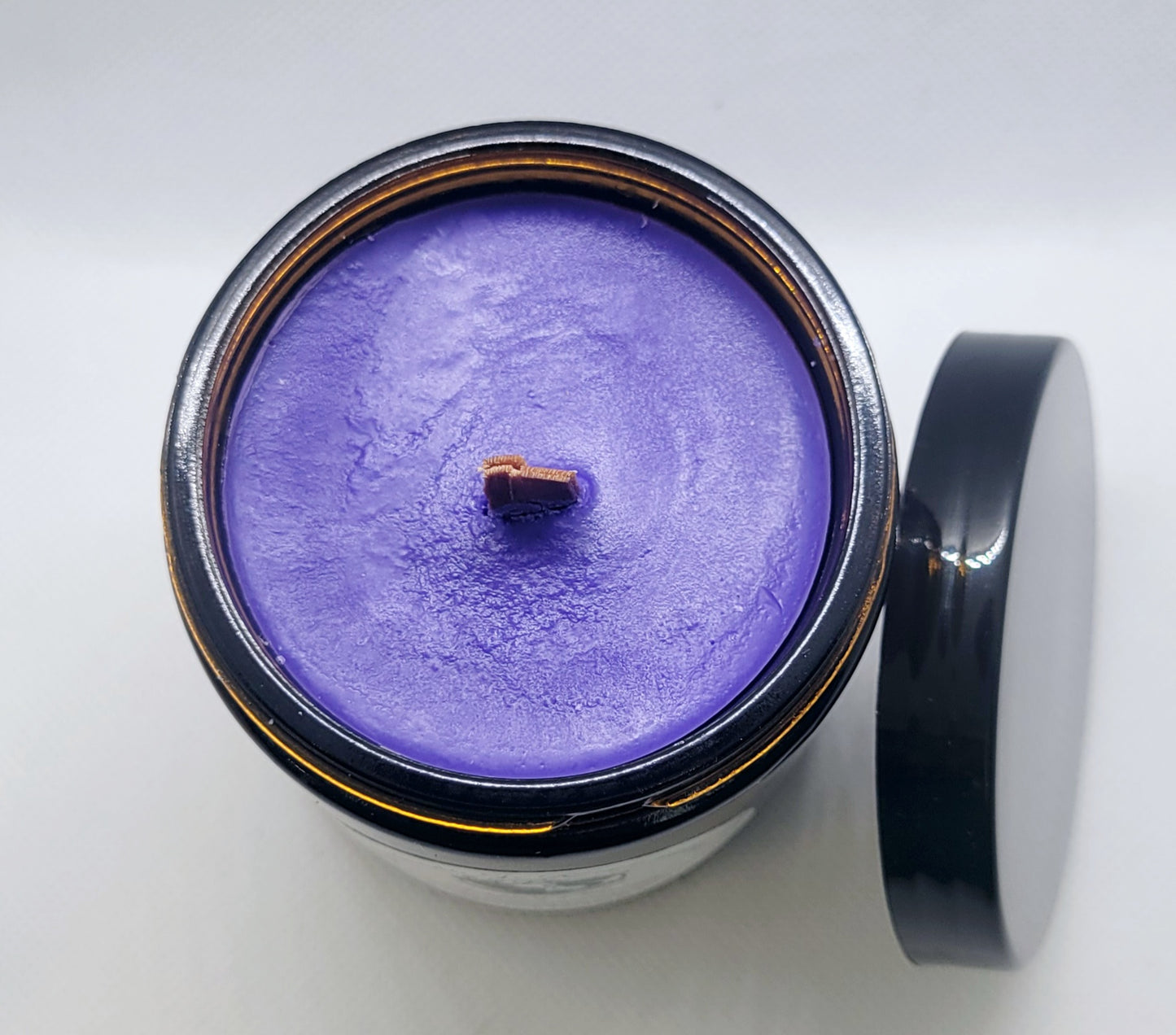 Artisan 8 oz Vegan Soy Candle with crackling wood wick| Exotic Florals & Deep Mist | Siren’s Song