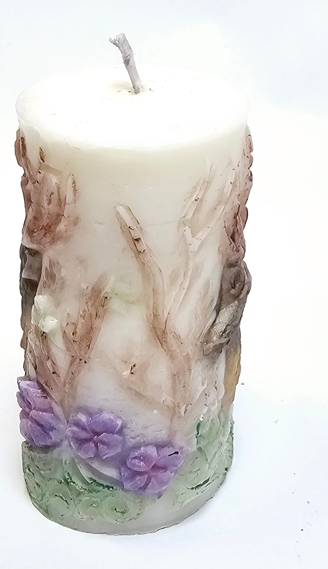 Elk Pillar Vegan Soy Wax Candle Mountain Mist 8 OZ