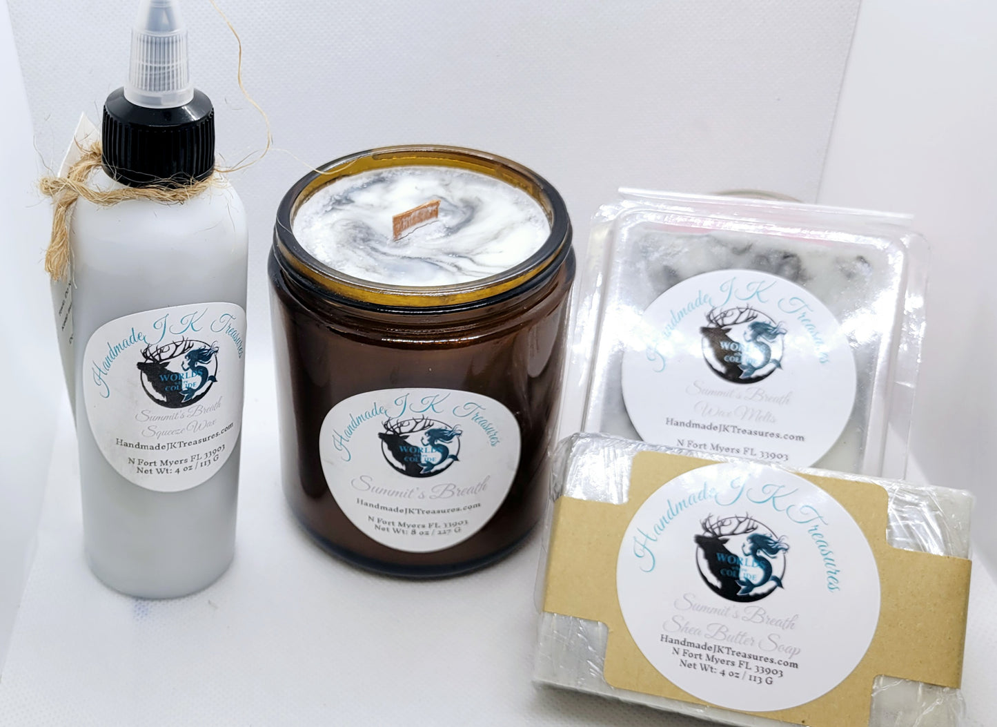 Artisan 8 oz Vegan Soy Wax Candle| Self-Care Bundles | Where Worlds Collide Signature Series