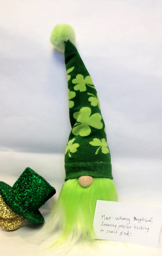 St Patrick's Day gnome |Shelf Sitter | Table Decor