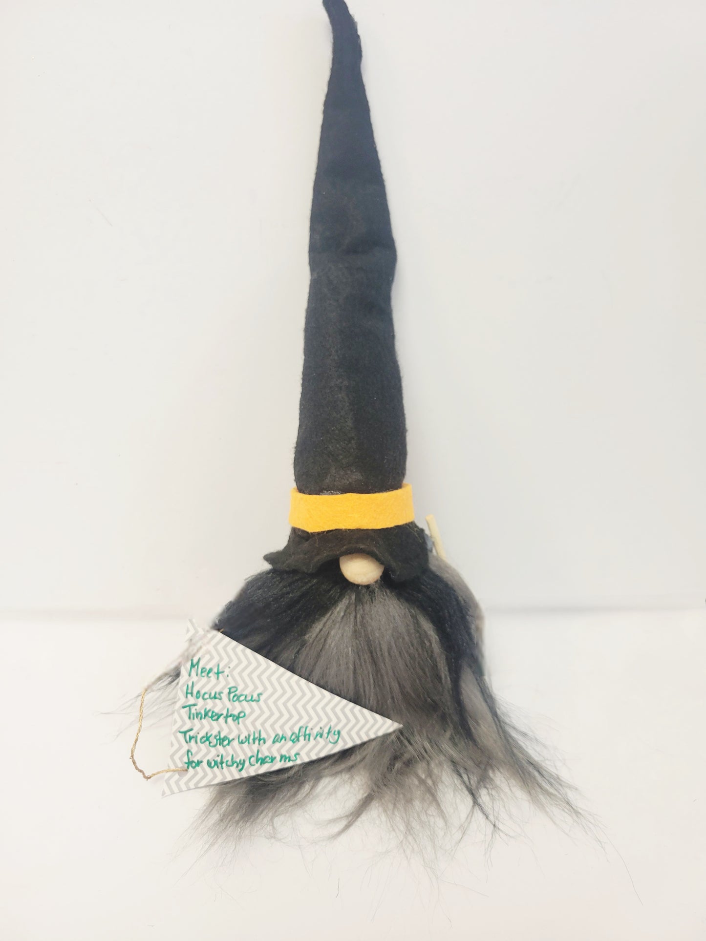 Halloween Witch Gnome Shelf Sitter Spooky Squad Collection